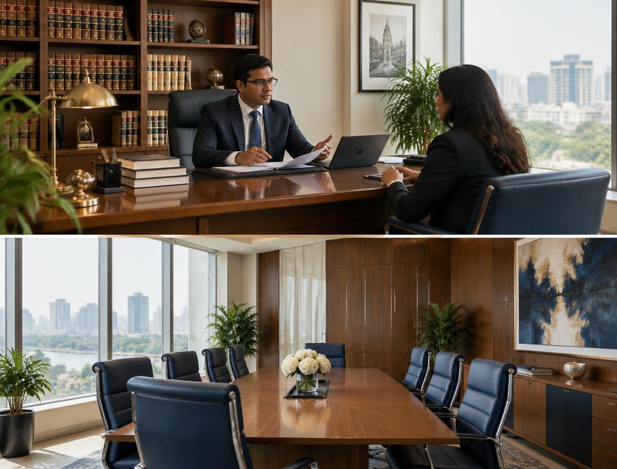 The firm's consultation chamber